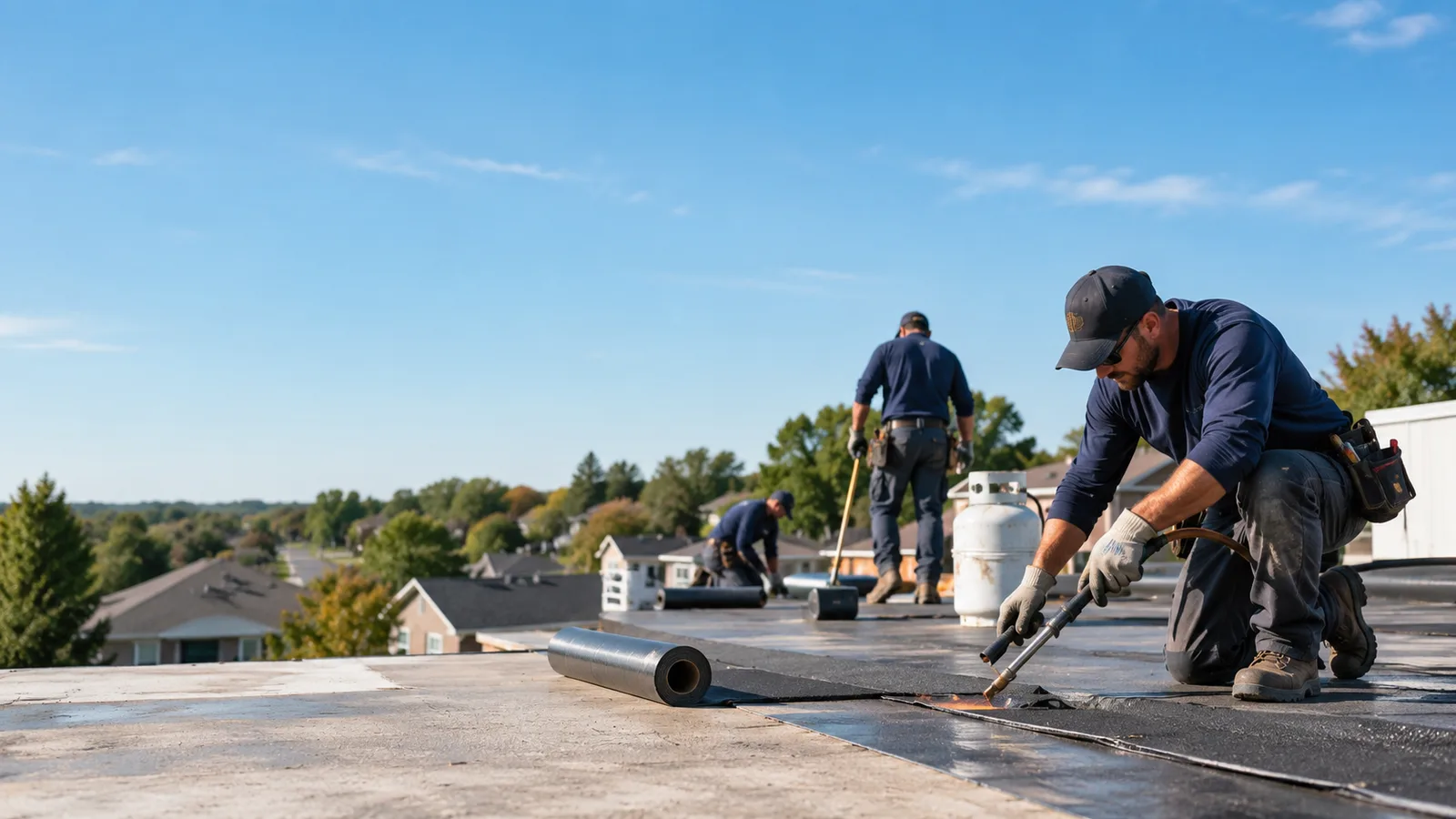 Flat Roof Leak Repair providers in North Judson, IN
